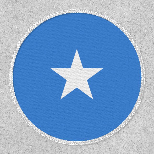 Somali Flag, Flag of Somalia Patch (Front)