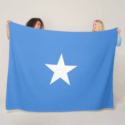 Somali Flag Somalia Fleece Blanket