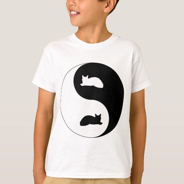 Somali Yin Yang T-Shirt (Front)