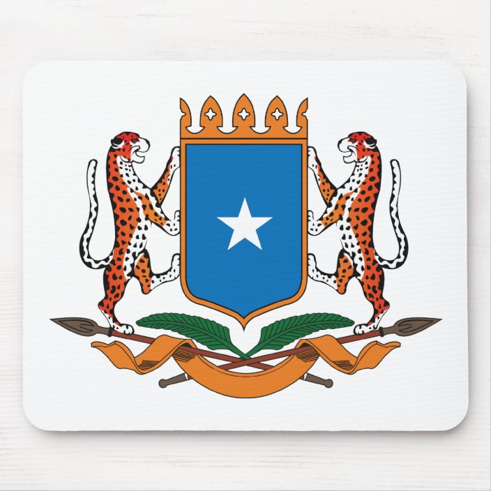 Somalia Coat of Arms Mousepad | Zazzle.com