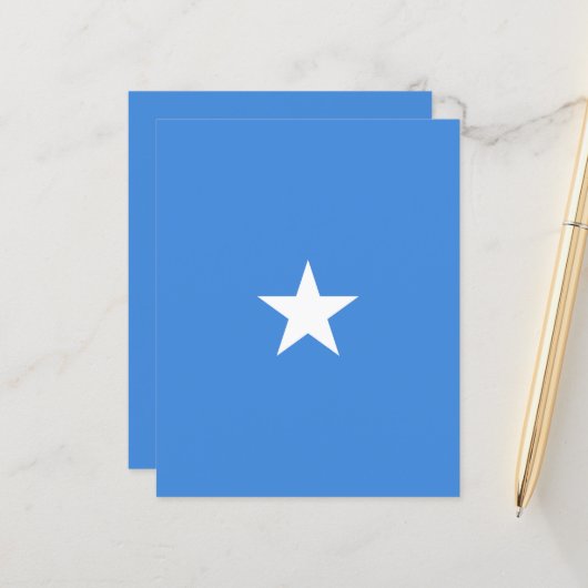 Somalia flag (Front/Back In Situ)