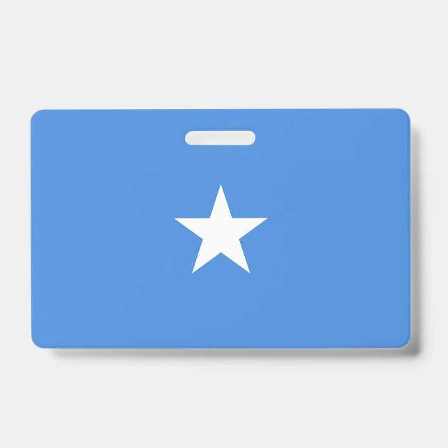 Somalia flag badge (Front)
