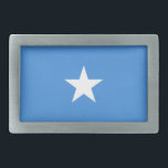 Somalia Flag Belt Buckle<br><div class="desc">Patriotic flag of Somalia.</div>