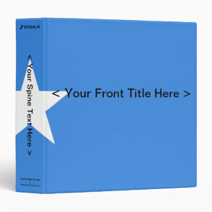 Somalia Flag Binder