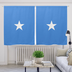 Somalia flag blackout curtains