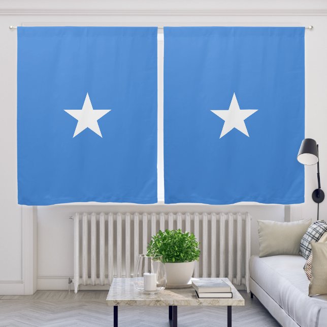 Somalia flag blackout curtains (Living Room)