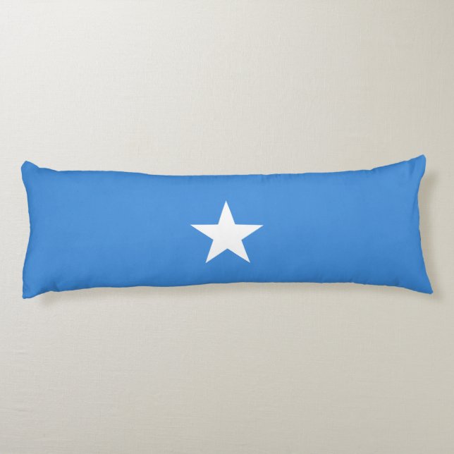 Somalia Flag Body Pillow (Back)