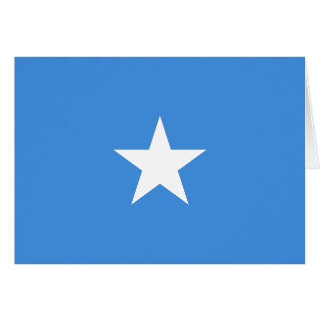 Somalia Flag Cards (Front Horizontal)