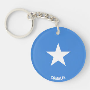 Somalia Flag Charming Patriotic Keychain