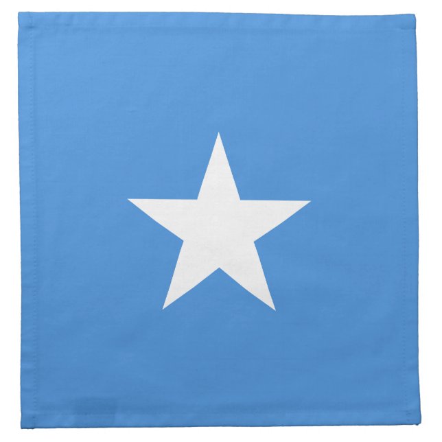 Somalia Flag Cloth Napkin (Front)