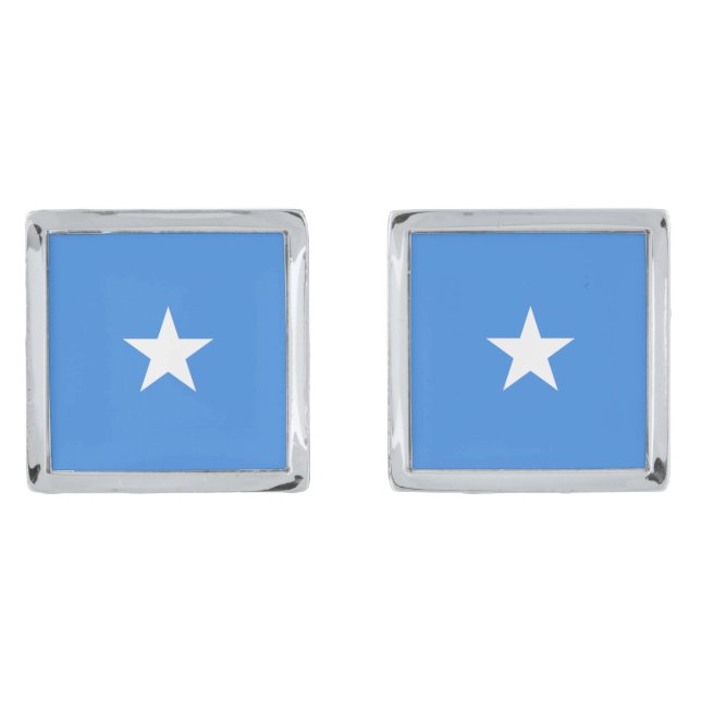 Somalia Flag Cufflinks (Front)