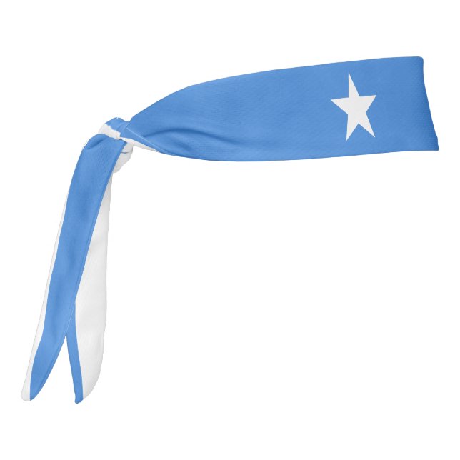 Somalia Flag Elegant Patriotic Tie Headband (Rotate 270)