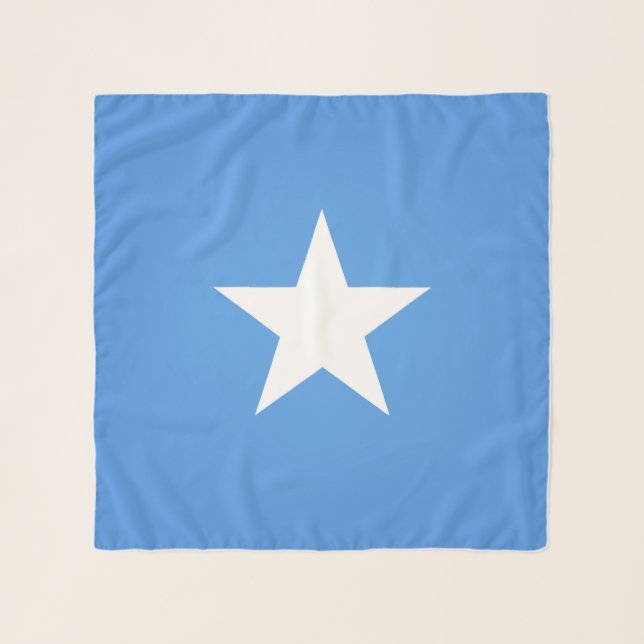 Somalia Flag Fashion Scarf (Front)