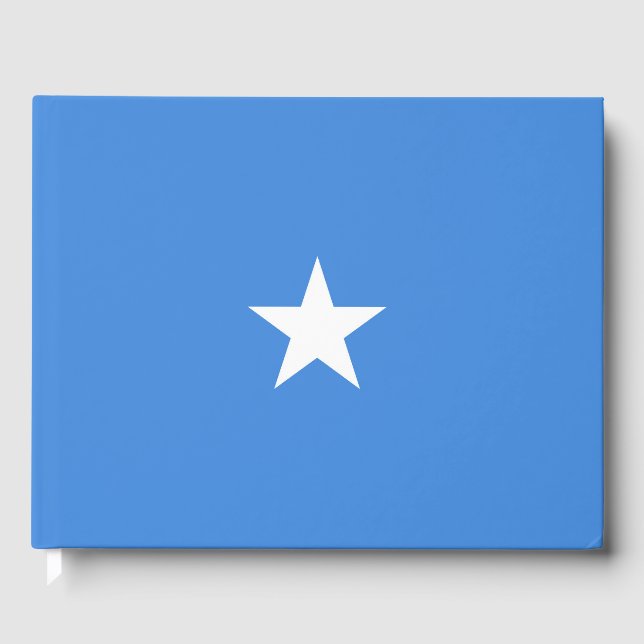 Somalia flag guest book (Front)