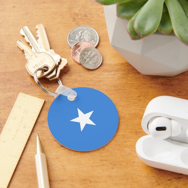 Somalia flag keychain (Desk)