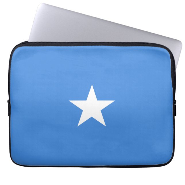 Somalia flag laptop sleeve (Front)