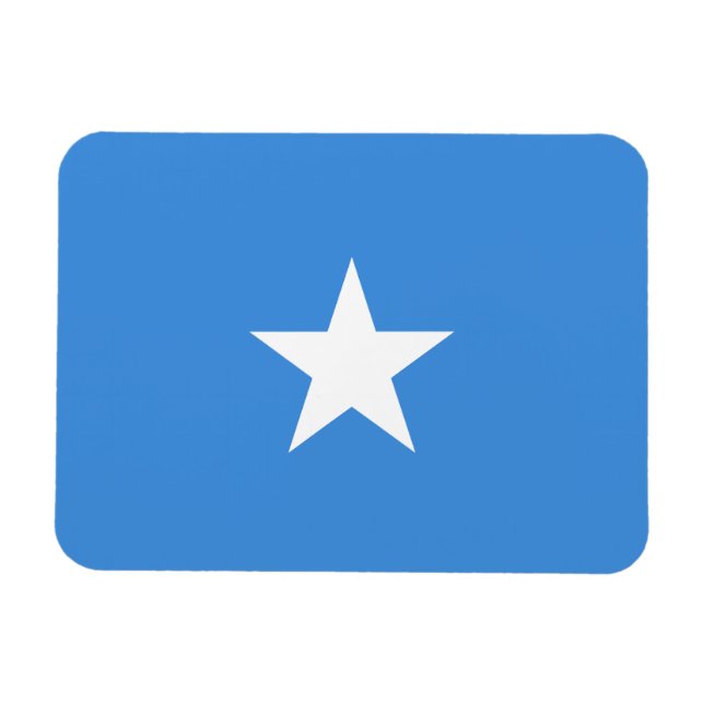 Somalia Flag Magnet (Horizontal)