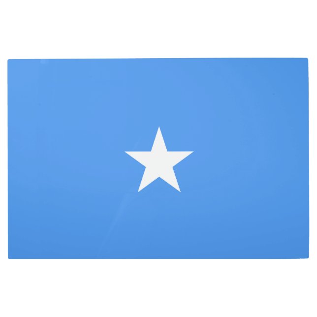 Somalia flag metal print (Front)