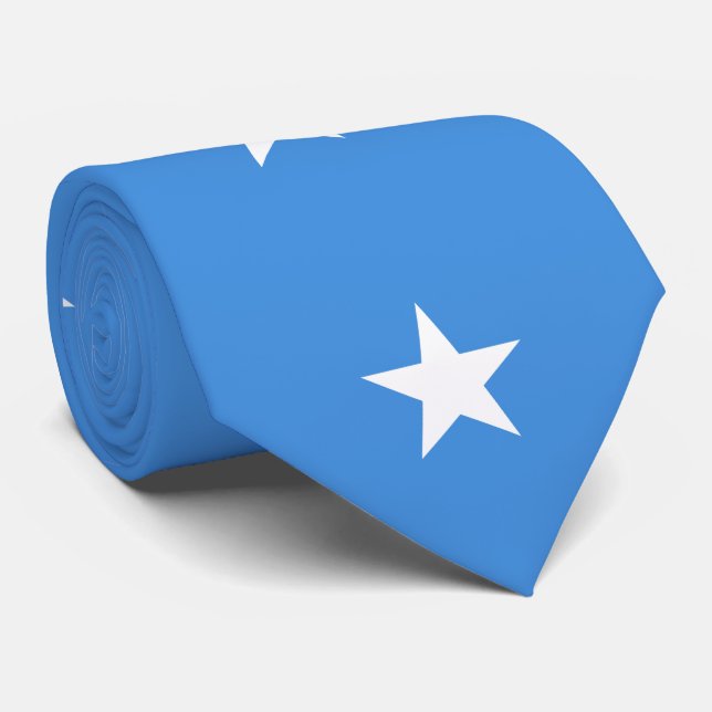 Somalia Flag Neck Tie (Rolled)
