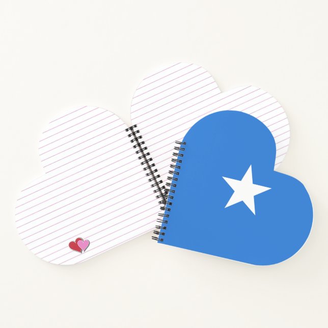 Somalia flag notebook (Inside)