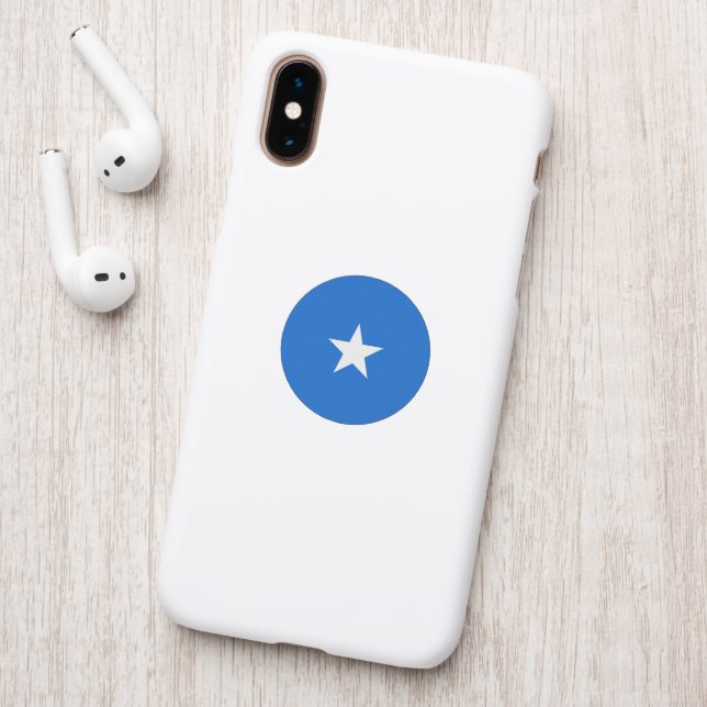 Somalia flag patch (On Phone Back)