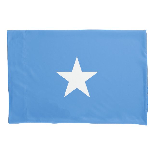 Somalia Flag Pillow Case (Front)