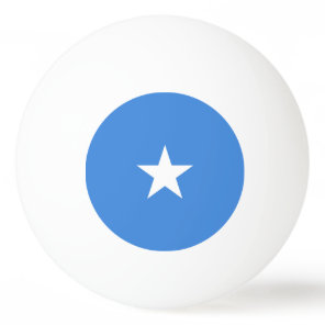 Somalia flag ping pong ball