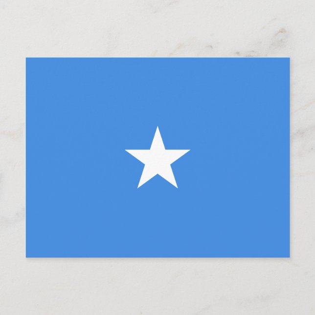 Somalia Flag Postcard (Front)