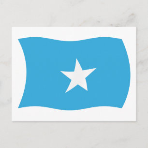 Somalia Flag Postcard