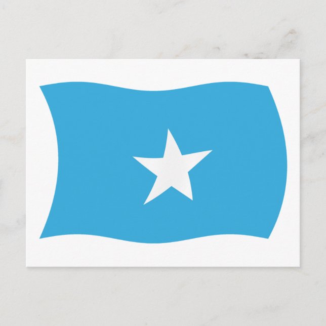 Somalia Flag Postcard (Front)