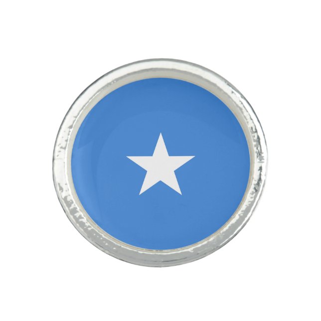 Somalia flag ring (Front)