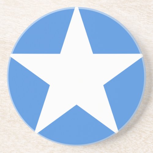somalia flag roundel symbol star country army mili coaster