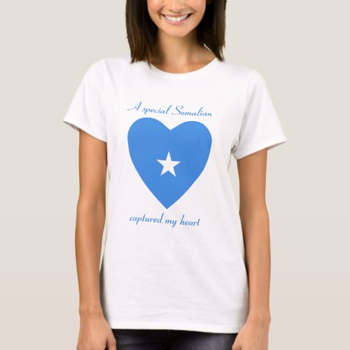 Somalia Flag Sweetheart T_Shirt
