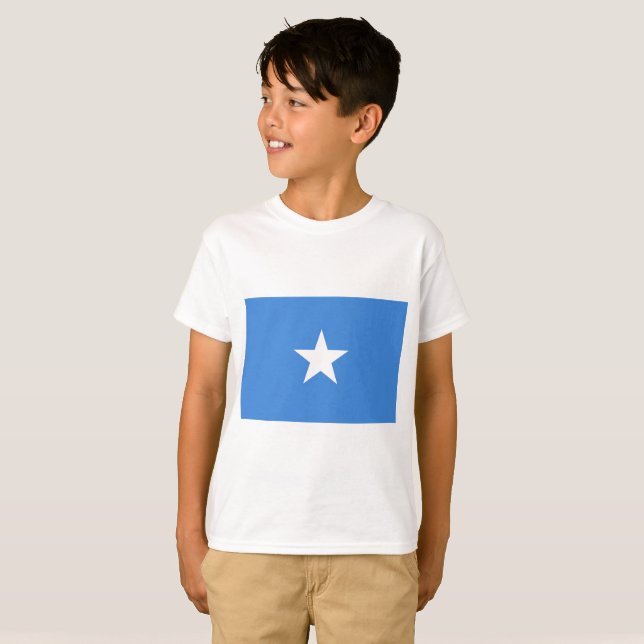 Somalia Flag T-Shirt (Front Full)