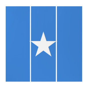 Somalia flag triptych
