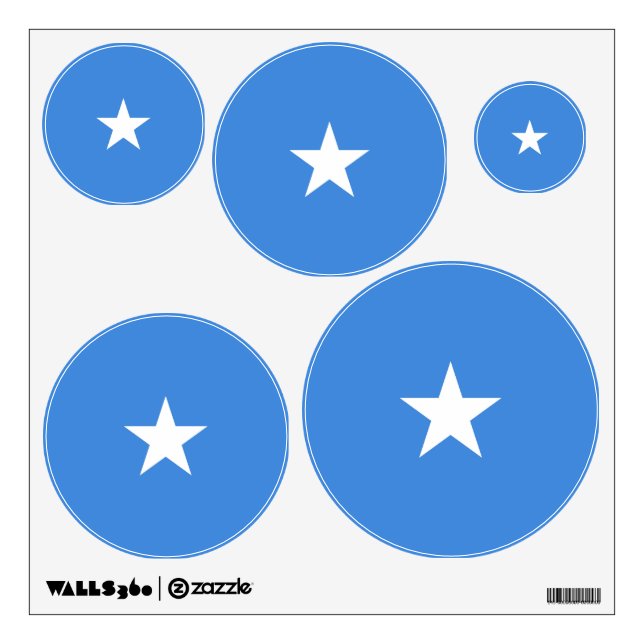 Somalia flag wall decal (Front)