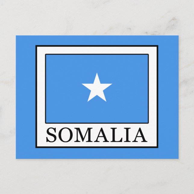 Somalia Postcard (Front)