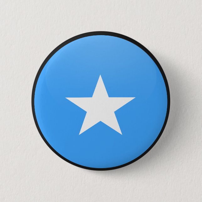 Somalia quality Flag Circle Button (Front)