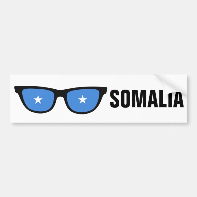 Somalia Shades custom bumpersticker Bumper Sticker (Front)