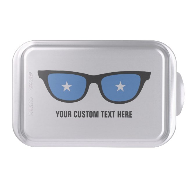Somalia Shades custom cake pans (Front)