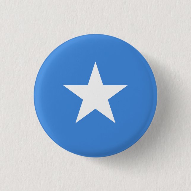 Somalia (Somalian) Flag Button (Front)