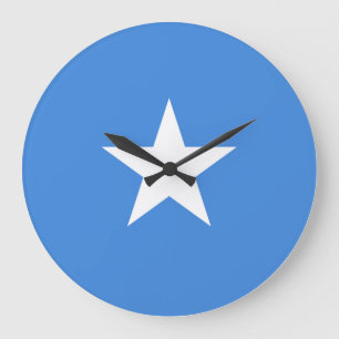 Somalia (Somalian) Flag Large Clock