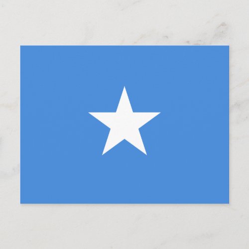 Somalia Somalian Flag Postcard