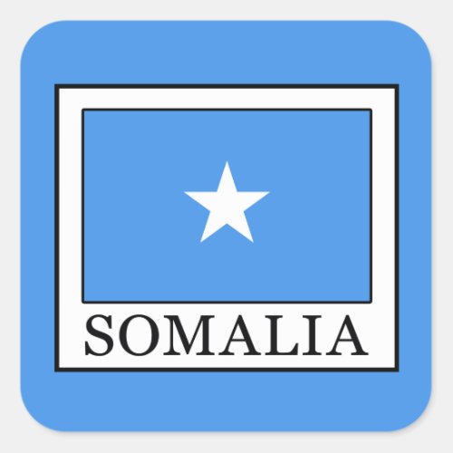 Somalia Square Sticker