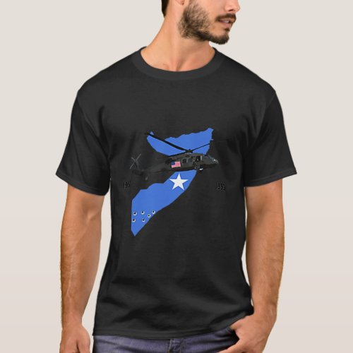 Somalia Veteran Operation Restore Hope Front and  T_Shirt