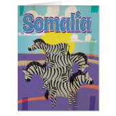 Somalia Vintage Travel Poster (Front)