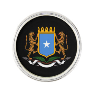 Somalian coat of arms pin