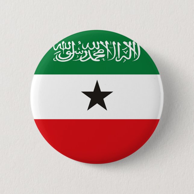 Somaliland ethnic flag button (Front)
