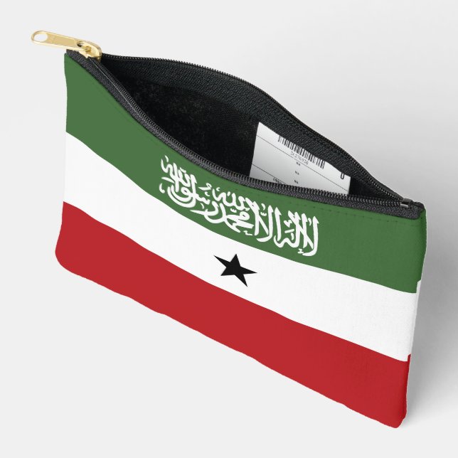 Somaliland flag accessory pouch (Open)