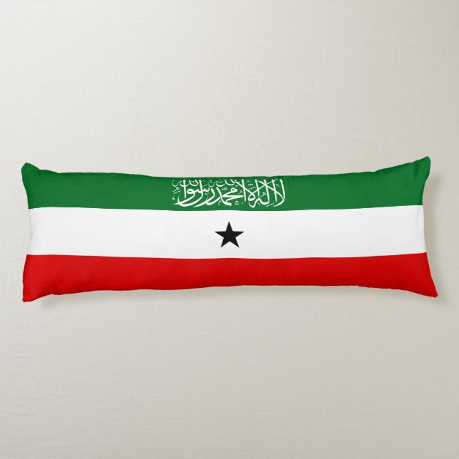 Somaliland Flag Body Pillow (Back)